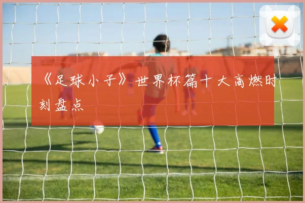《足球小子》世界杯篇十大高燃时刻盘点